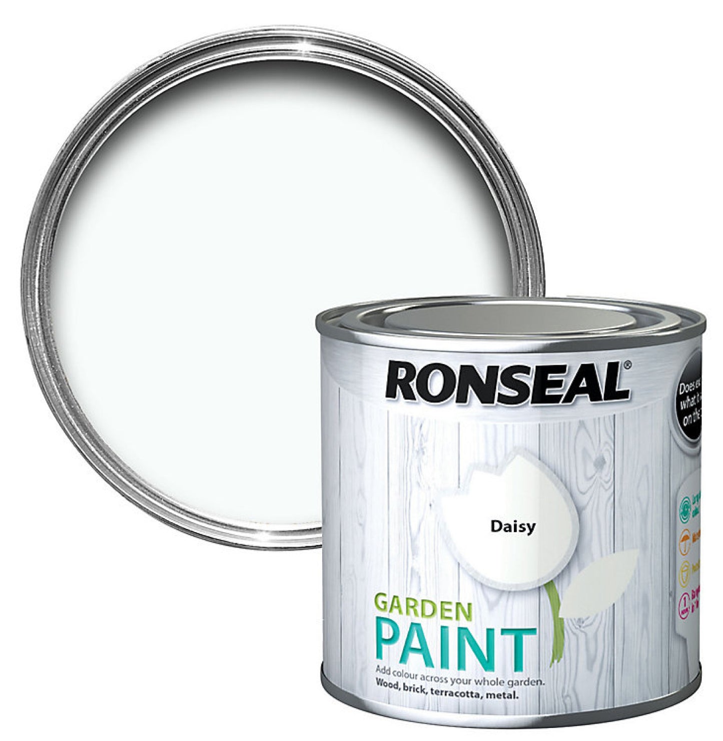 Ronseal Outdoor Garden Paint - For Exterior Wood Metal Stone Brick - All Colours
