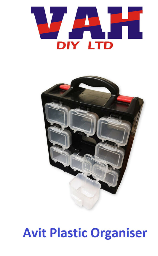 TOOL ORGANISER 18 REMOVABLE COMPARTMENTS CK AVIT AV11012
