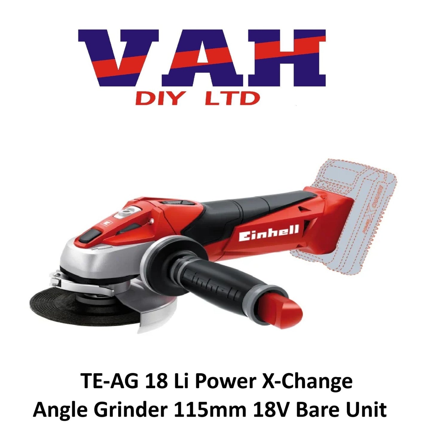Einhell EINTEAG11572 TE-AG 115 Angle Grinder 720W 240V