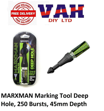 Marxman Pen Black Chalk Marking non-permanent Standard up to 45mm