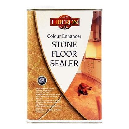 Liberon Stone Floor Colour Enhancer Sealer Oil Based - 5 Litre