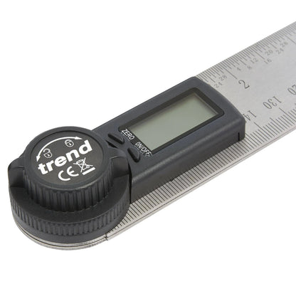 Trend Digital Angle Rule 200mm (7in) (2x200mm) Internal External Angle Finder