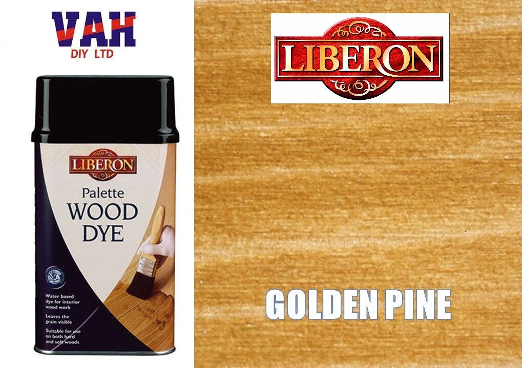 Liberon Palette Wood Dye ALL Shades and Sizes Available - Water Based Wood Dye