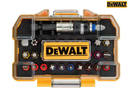 DeWalt DT7969 32Pc Screwdriver Bit Set & Holder Pro Grade PH Slotted PZ Torx