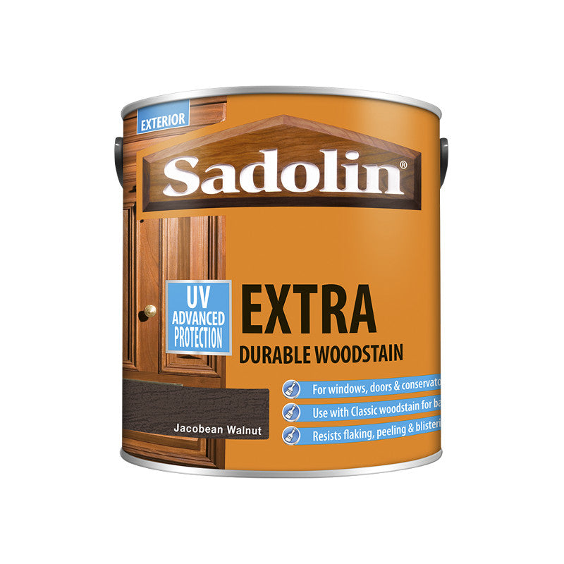 Sadolin Classic or Extra Woodstain 1 litre or 2.5 Litre All Colours available.