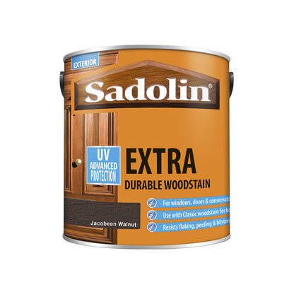 Sadolin Classic or Extra Woodstain 1 litre or 2.5 Litre All Colours available.