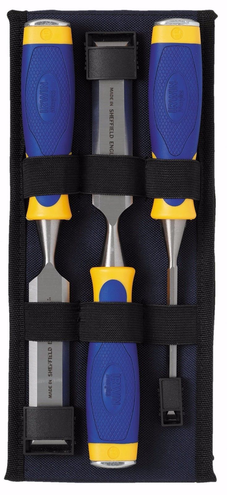 Chisel Set 3 Irwin Marples MARS500S3 MS500 Soft Touch Bevel Edge