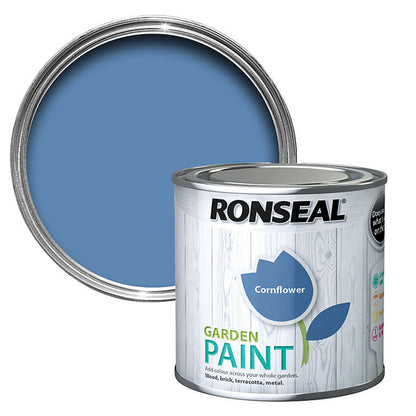 Ronseal Outdoor Garden Paint - For Exterior Wood Metal Stone Brick - All Colours