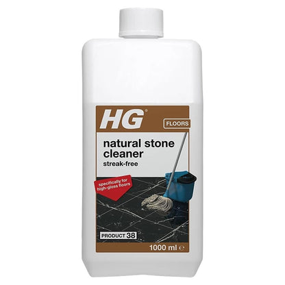 HG Natural Stone Polished Tile Cleaner 1L Streak-free (38)